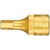 Impact screwdriver-socket wrench, 1/4" for female hexagonal screws type 6843